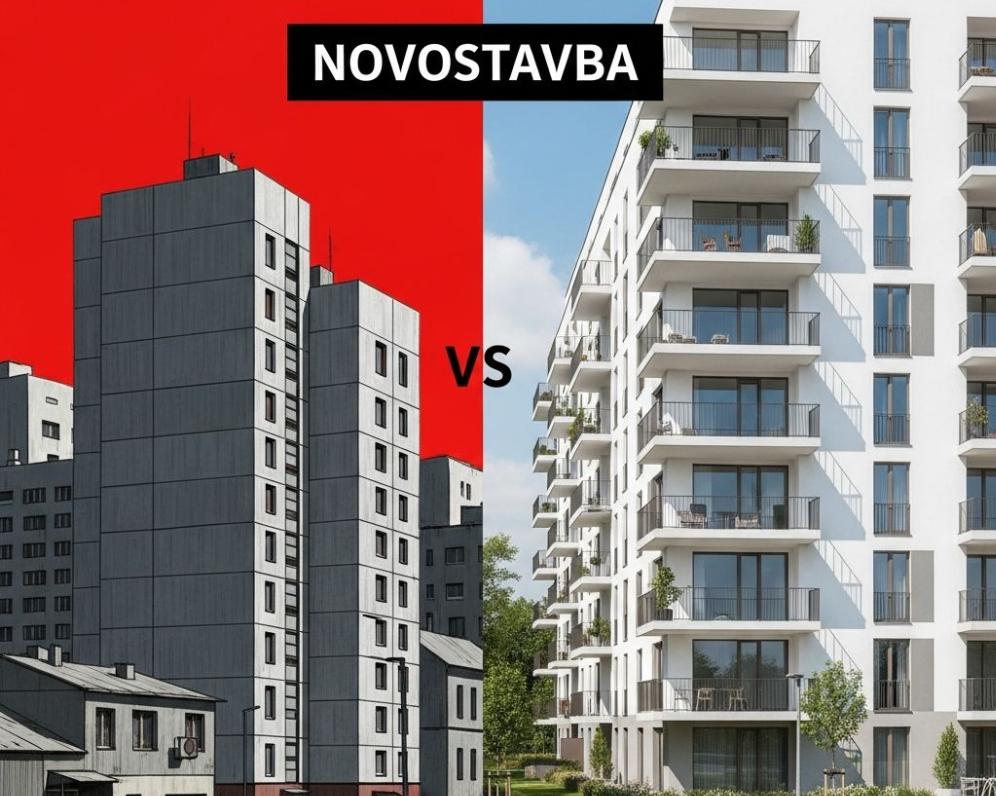 Porovnanie výhod a nevýhod: Byt v paneláku vs. Novostavba